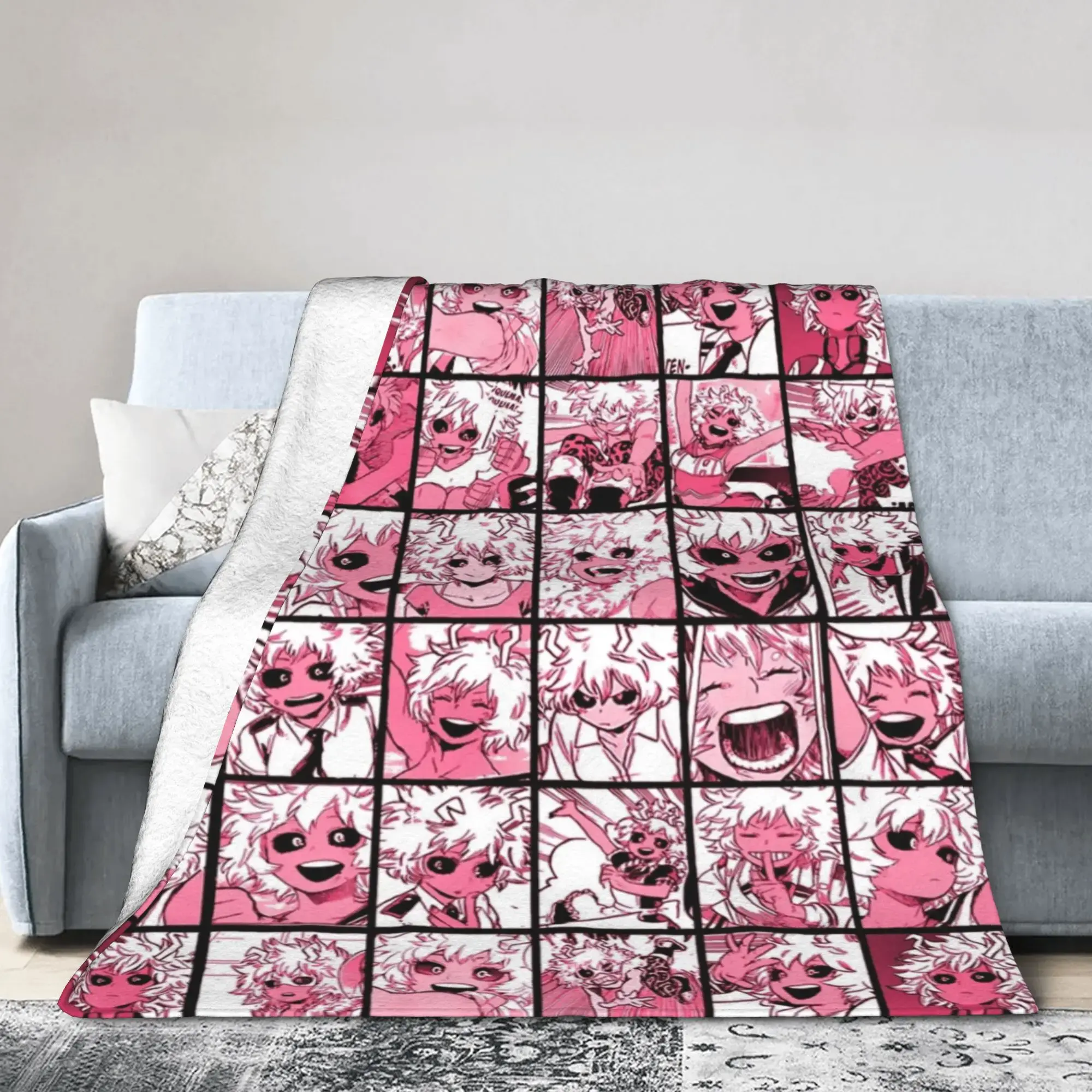 My Hero Academia Bakugo Katsuki Explosion Murder God Style Flannel Fleece Blanket - Ultra Soft, Cozy, Super Warm, Breathable Lightweight Bedding Throw for Anime Fans - Room Decor for Bedroom Couch Sofa, Birthday Christmas Gift, Breathable Lightweight Blan