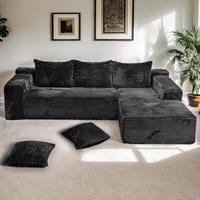 Dark gray-Right Chaise