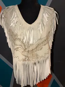 Eagles Landing Suede Fringe Poncho