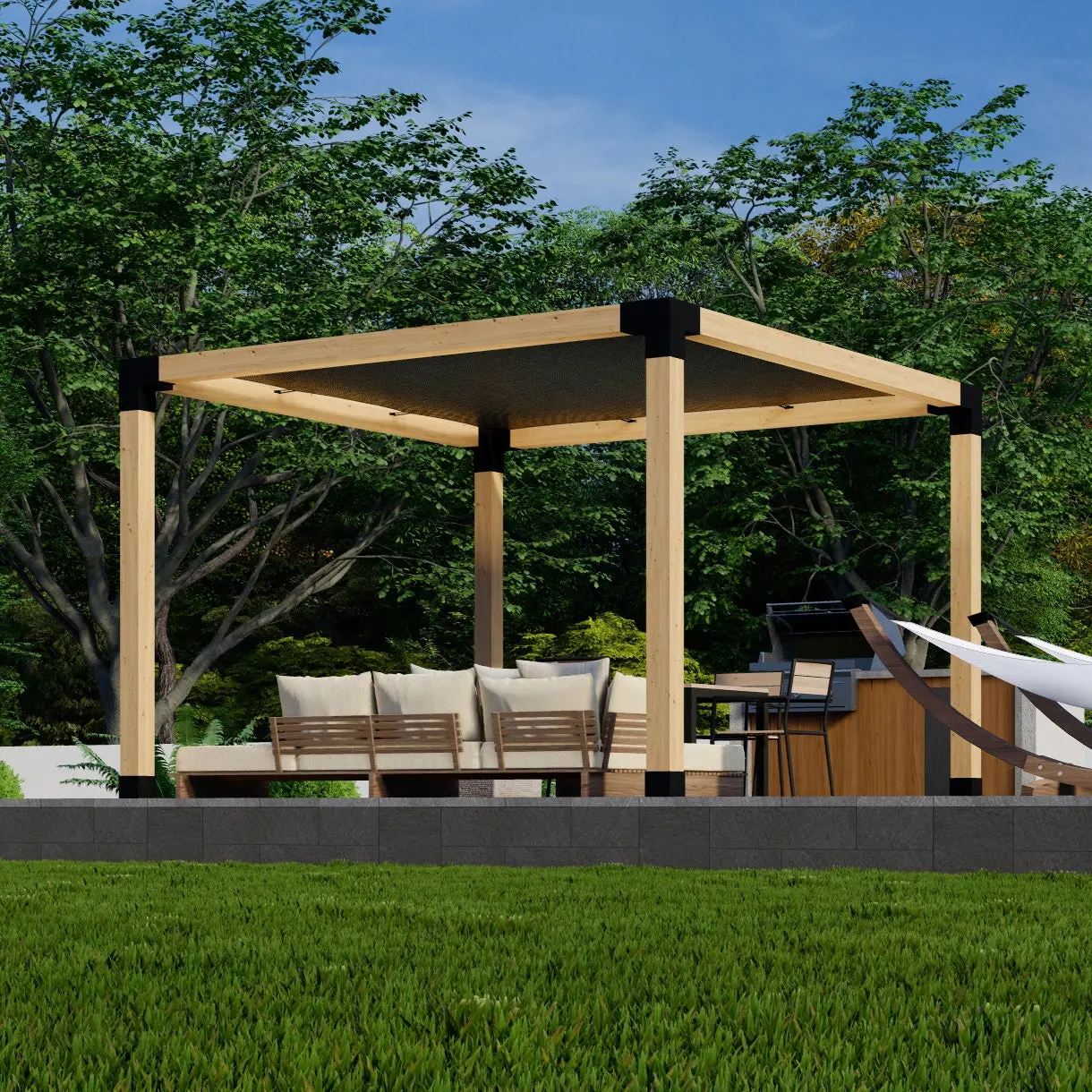 DIY Pergola and Cover Combo Kit