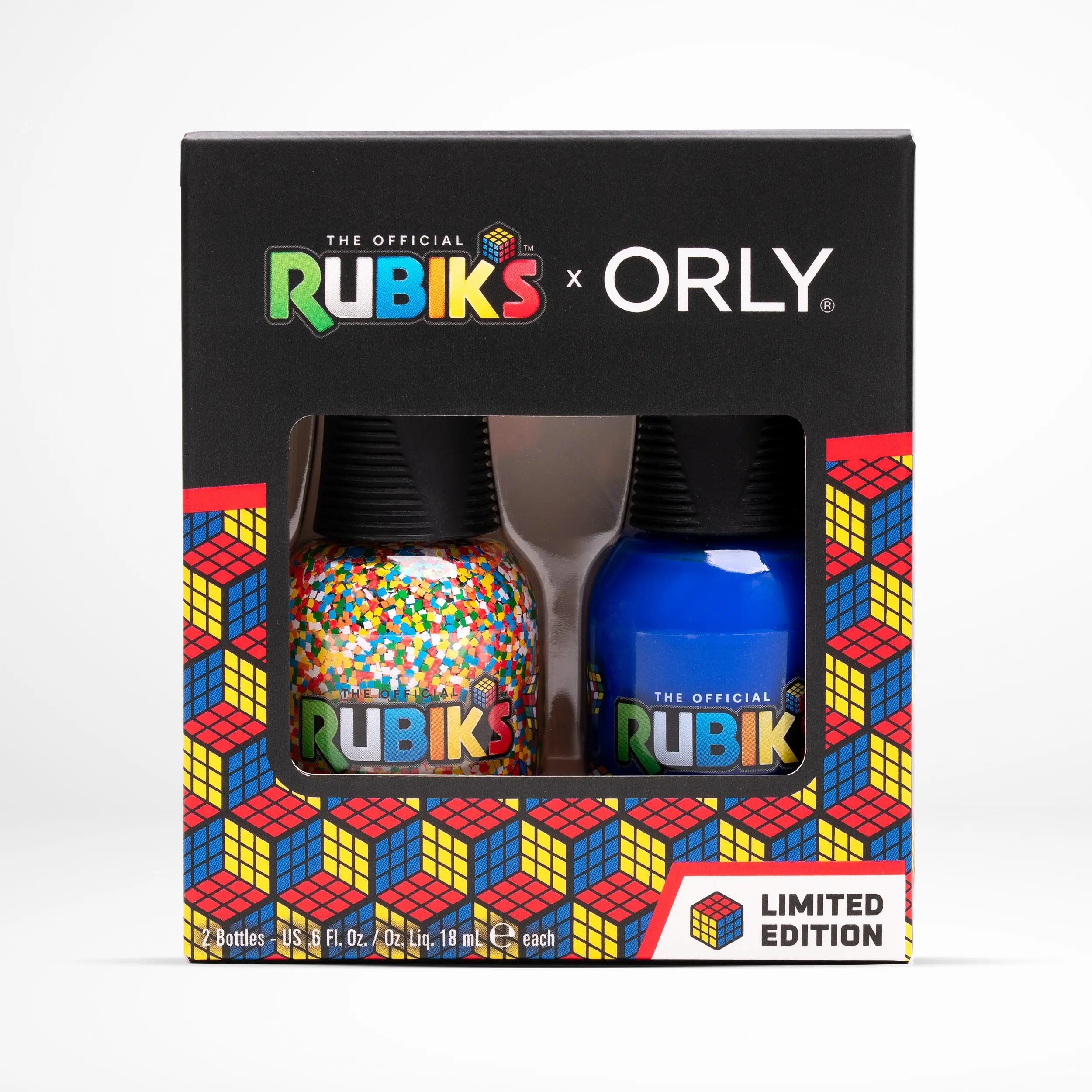 ORLY RUBIK'S CUBES + RUBIK'S BLUE DUO KIT