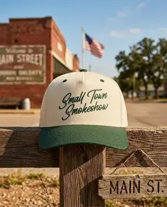 Small Town Smokeshow Baseball Hat: Women’s Hat, Adjustable Baseball Hat