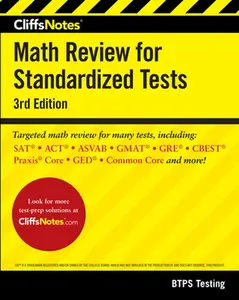 USED-Cliffsnotes Math Review for Standardized Tests 3rd Edition by Btps Testing (Paperback)
