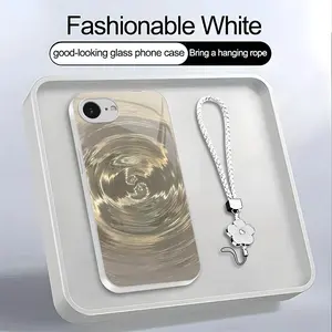 Y2K Liquid Swirl Case Holographic Illusion Cover with Lanyard for iPhone 16e--975