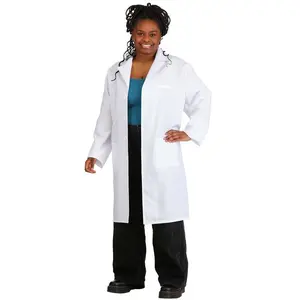 Plus Size Lab Coat Doctor Costume for Adults