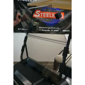 Steeleng Foldable Tinted Windshield for Club Car DS 1982-2000.5 Golf Cart