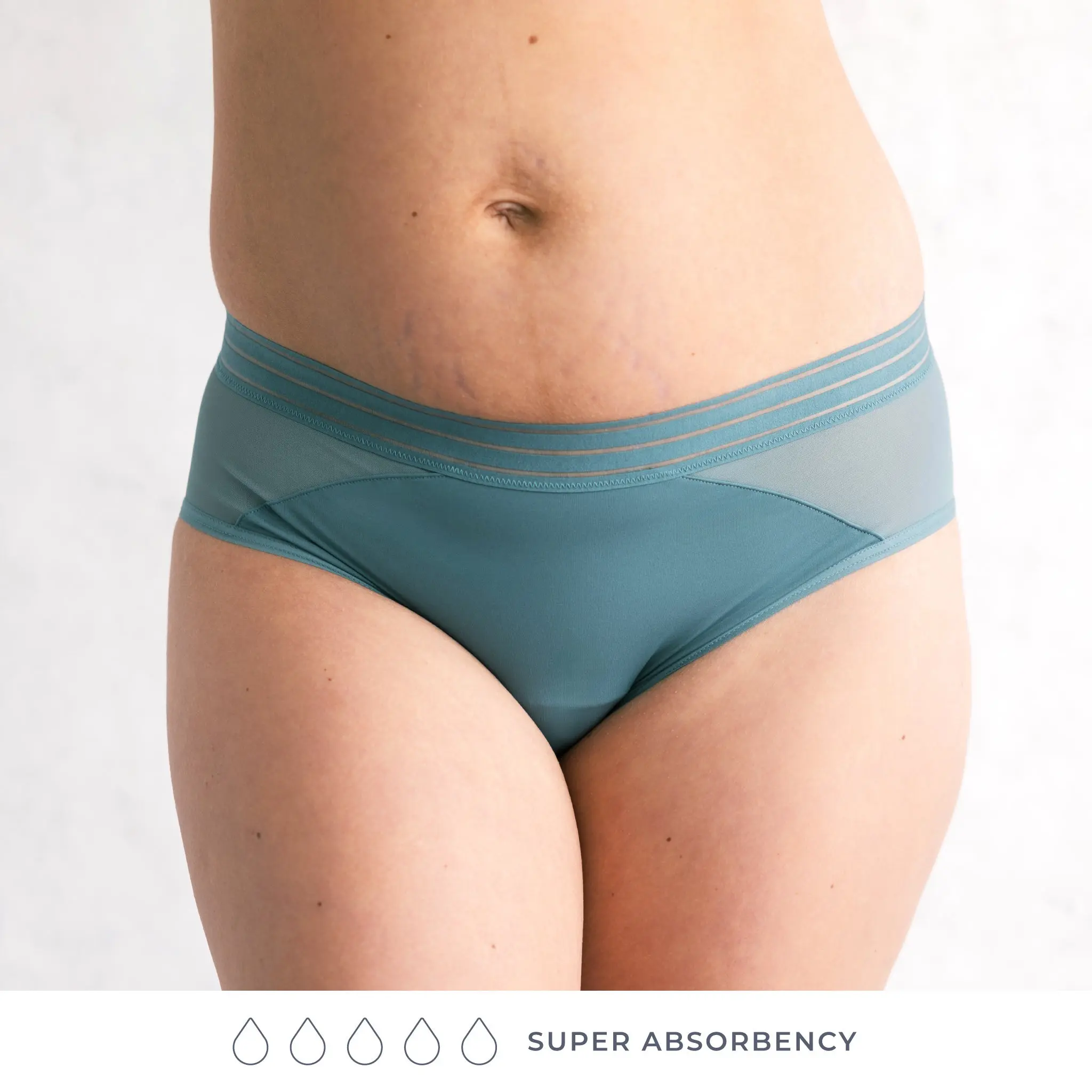 Saalt Wear Leakproof Mesh Hipster