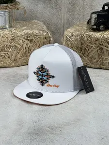 Lost Calf Hat Gem White Flat