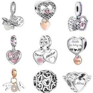 9PCS European Charms Beads Pendant For Bracelet, Charms DIY Bracelets Necklace Jewellery Gift