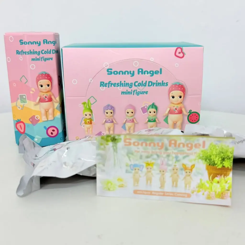 Sonny - Angel - Hippers Sealed Blind Box - Collectible Mini Figure for Phone, Laptop Decoration, Style Refreshing Cold Drink
