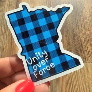 “Unity Over Force” Sticker