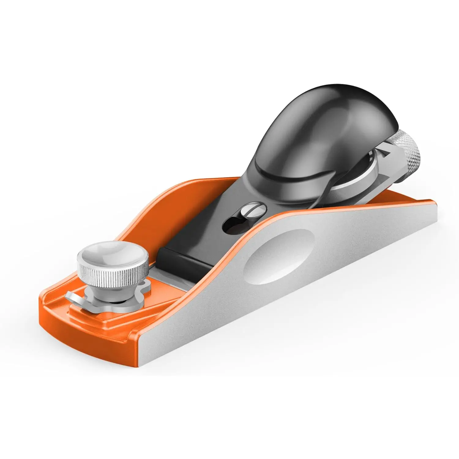 NO.60-1/2 6-1/4" Low Angle Block Planer, Portable Mini Woodworking Hand Planer with Professional Ductile Iron & Adjustable Mouth, Easy to Operate for DIY and Crafts Making, Deburring & Efficiency Improvement