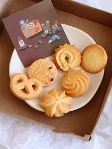 Cute Cookie Shaped Hair Clips, Duck Bill Hair Clips, Hairclip, Creative Hair Accessories for Women & Girls, Minimalist Headwear Suitable for Thick Hair, Flower Hair Clip