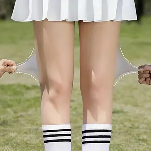 Sports outdoor golf tennis sun protection skin care natural skin socks thin breathable high elasticity stockings sun protection UV protection ice silk stockings