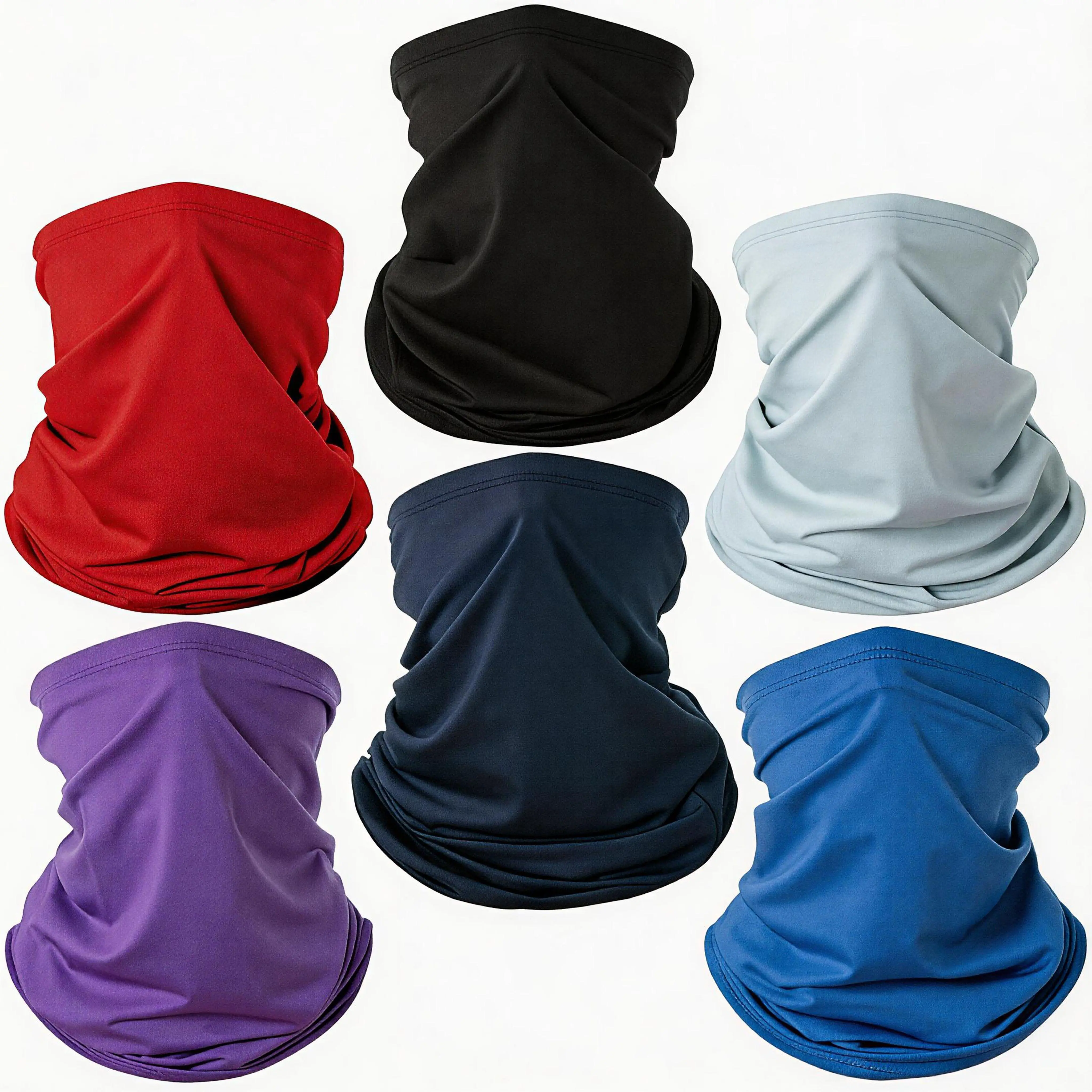 6 Pack Neck Gaiter Bandana Face Mask 6 Pack Neck Gaiter Bandana Face Mask