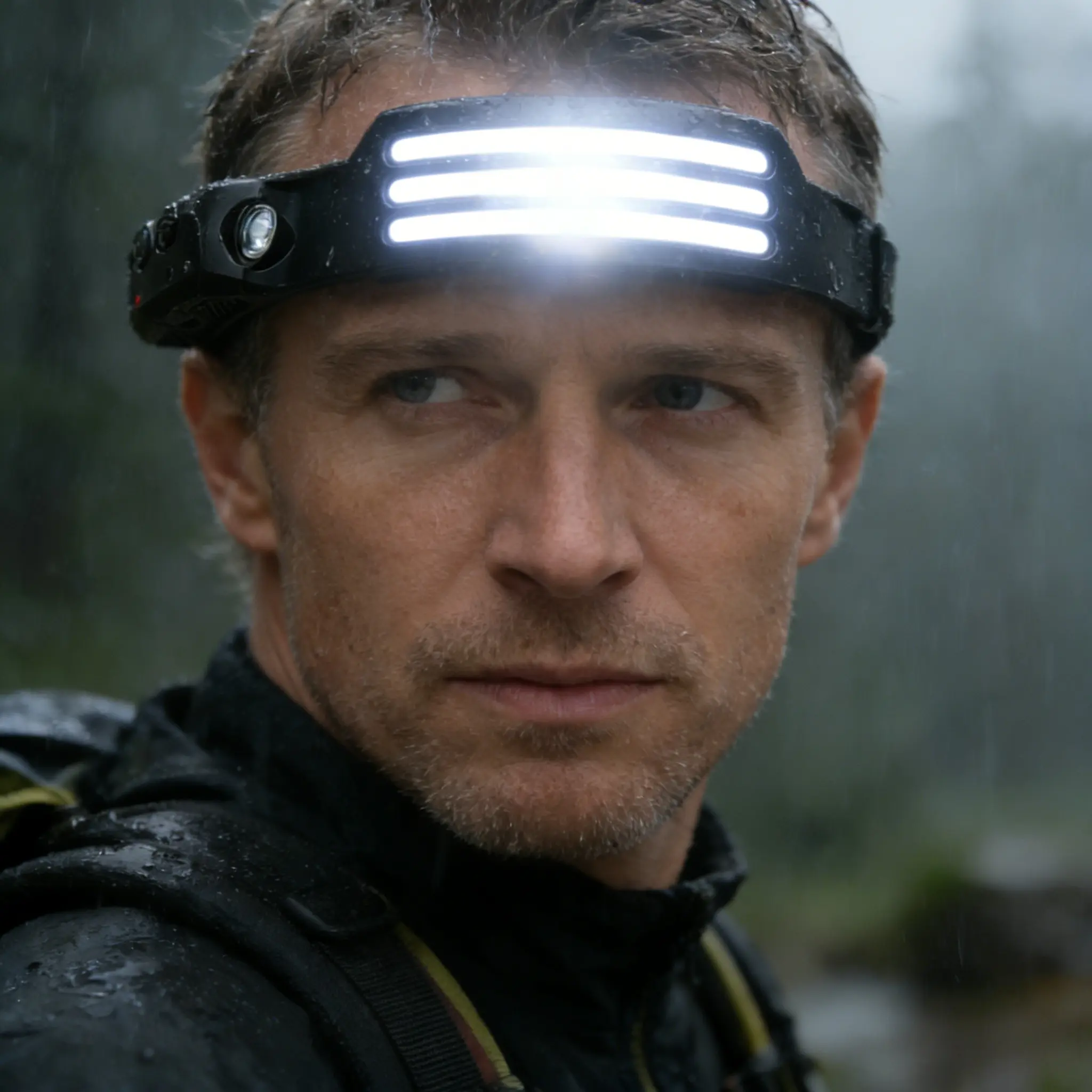 ISUNMEA 2 PCS LED Headlamp Rechargeable, 230° Wide Beam Head Lamp with Motion Sensor,Super Bright Motion Sensor Head Lamp Flashlight,IPX4 Waterproof High Lumen Bright Headlight Flashlights with Adjustable Headband, USB Cable Include