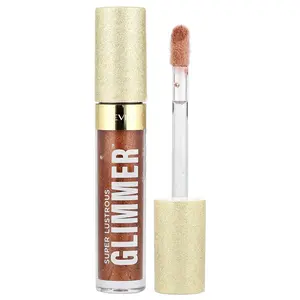 Revlon Super Lustrous Glimmer™ Gloss, 006 Bronze Spark, 0.13 fl oz (3.8 ml)