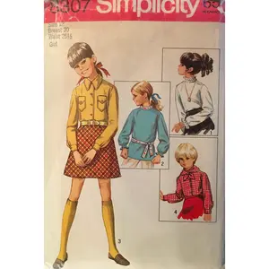 Simplicity 8307 Sewing Pattern (Vintage) CUT
