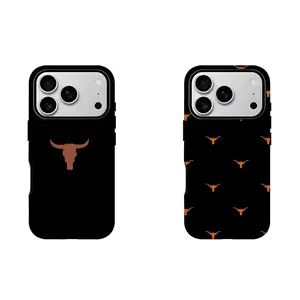 Texas Longhorns Football Themed Phone Case Protection, Shockproof, Anti-Drop, Anti-Fingerprint For IPhone 17-11, Pro Max, Pro Plus, and Samsung S26-22 Protection Safety