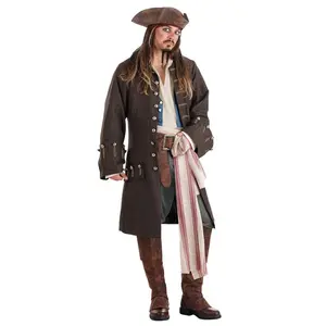 Deluxe Jack Sparrow Pirate Costume for Men (© Disney)