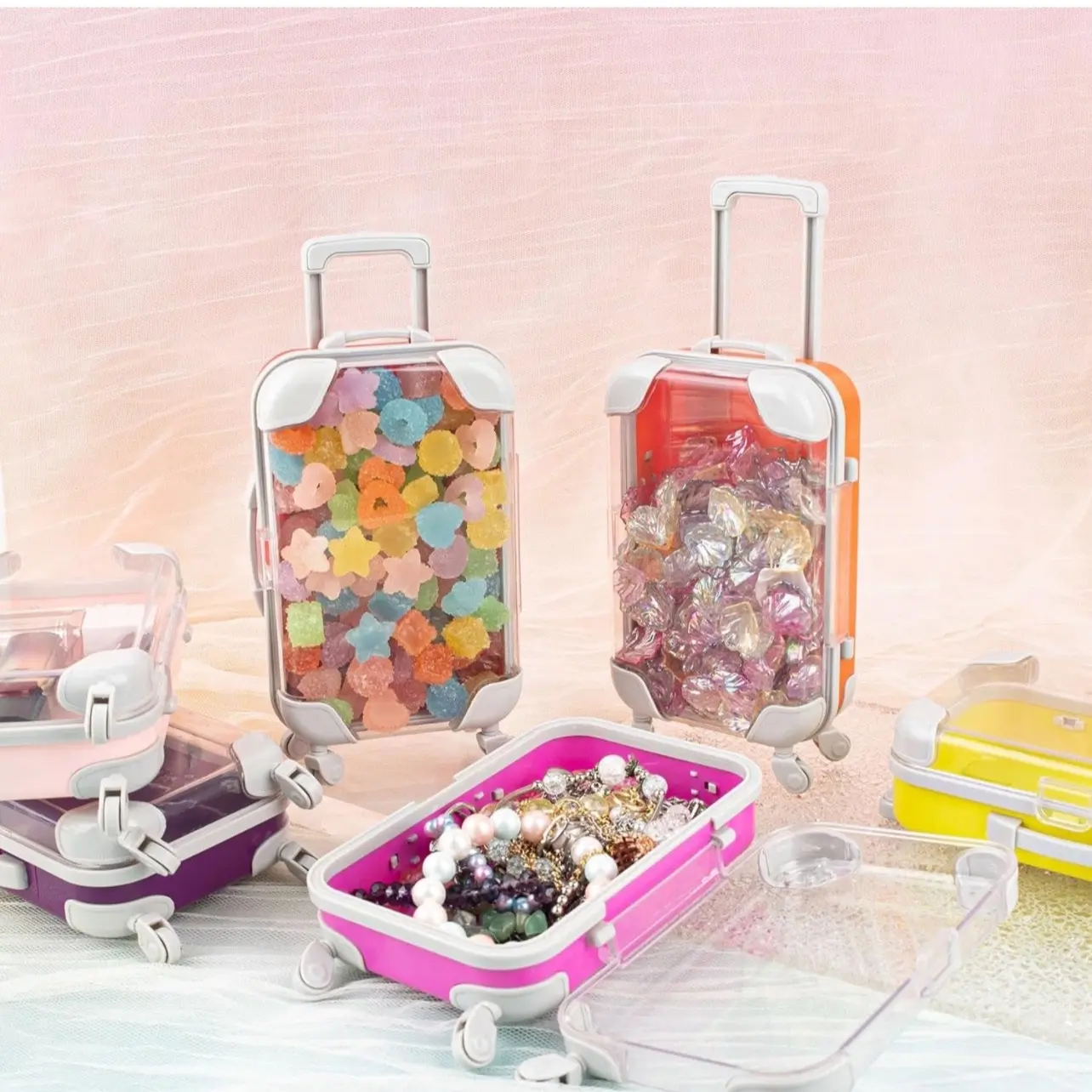 Mini Suitcase - pink Mini Suitcase - pink