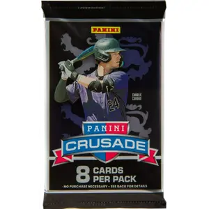 2025 Panini Crusade Baseball Premium Box Pack (8 Cards)