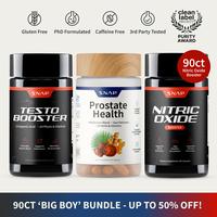 "Big Boy" Bundle Testo + Prostate + NO 90 ct