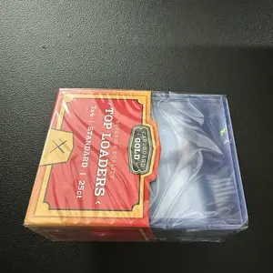 Card Board Gold 25 count top loaders