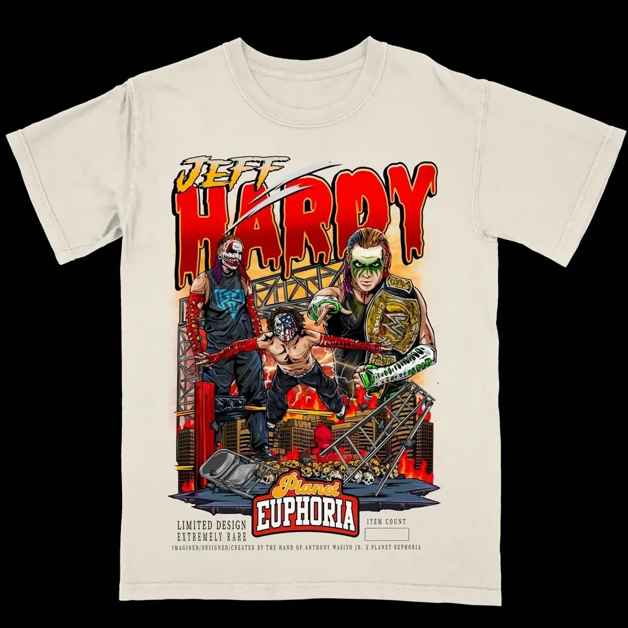 Jeff Hardy Tee TShirt - Hoodie J2D