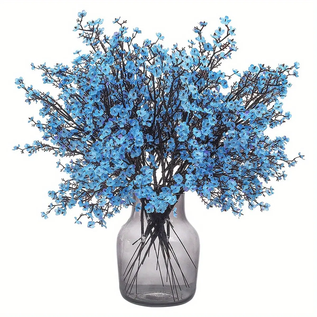 12pcs Artificial Flower Bouquet, Artificial Flower Decorations - Faux Flower Bouquets, Lifelike Fabric Flowers for Home & Kitchen Decor, Dining Table Centerpieces, Bedroom Accents & Holiday Celebrations - Indoor Flower - No Container Included