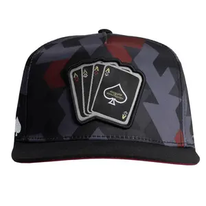 JC HATS Poker Camo Baseball Cap - For Men