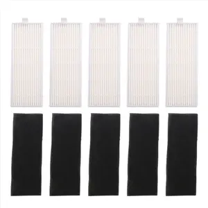 NEW 5pcs sponge + 5pcs Hepa filter for replacement chuwi ilife A4 robot vacuum cleaner