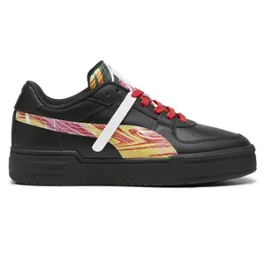 PUMA Mens Scuderia Ferrari Ca Pro Crews Go Summer Lace Up Sneakers Shoes Casual - Black