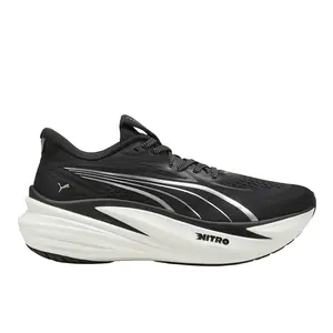 PUMA Mens Magmax Nitro 2 Running Sneakers Shoes - Black
