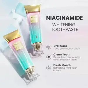 Tripel Whitening Niacinamide Teeth Whitening Toothpaste for Multi-Pack, newest fast-actingwhitening formula, icotinamide, Anti plaque,Niacinamide & Xylitol for a Brighter Smile