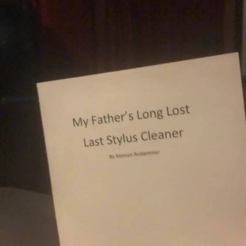 (Memoir) My Father’s Long Lost Last Stylus Cleaner