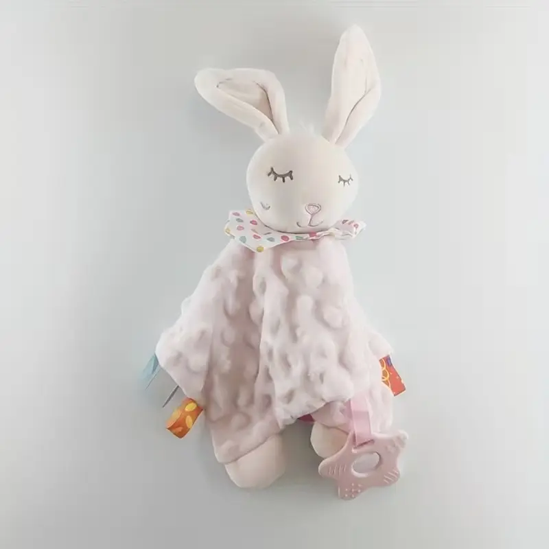 Baby Soft Saliva Towel, Unisex Newborn to 12 Months, Cute Plush Toy, Perfect Birthday & Thanksgiving Gift, Ca Prop 65 Compliant