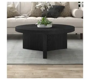 Hudson&Canal Holm 36" Wide Round Coffee Table