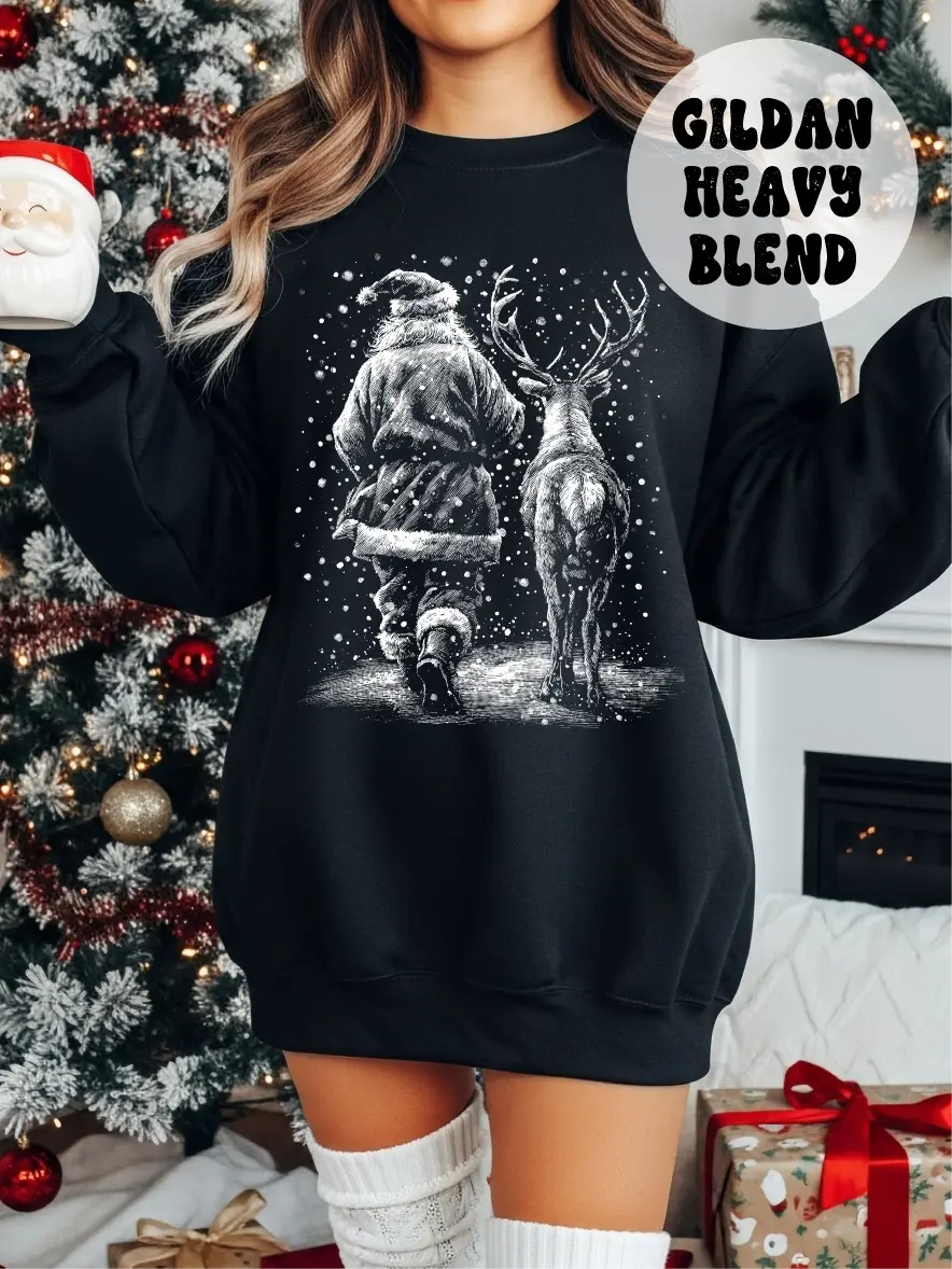 Walking in a Winter Wonderland ~ Unisex Crewneck Sweatshirts Printed in the USA