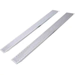 Aluminum Ramps,78"Lx8.5"W Lightweight Loading Ramps,880lbs/PR Capacity,Atv Ramps for Pickup Trucks,Lawn Mower,Portable Ramp for Motorcycle, Truck, Dirt Bike,Quad,Snow  Blower,Golf Cart,2PCS