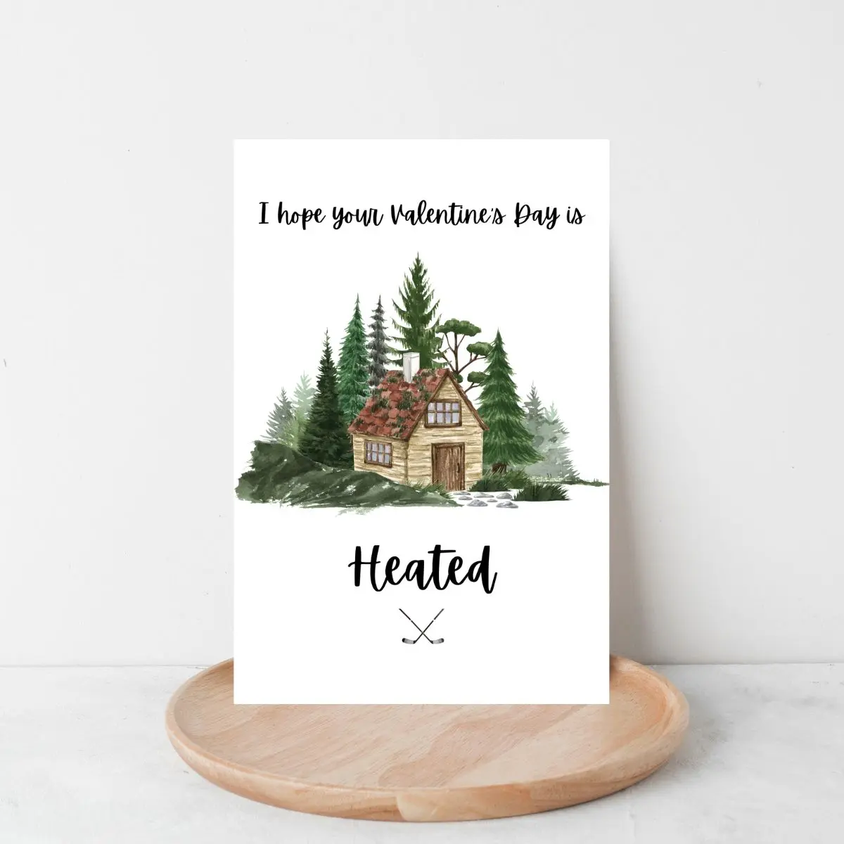 Heated Rivalry Valentine's Day Card