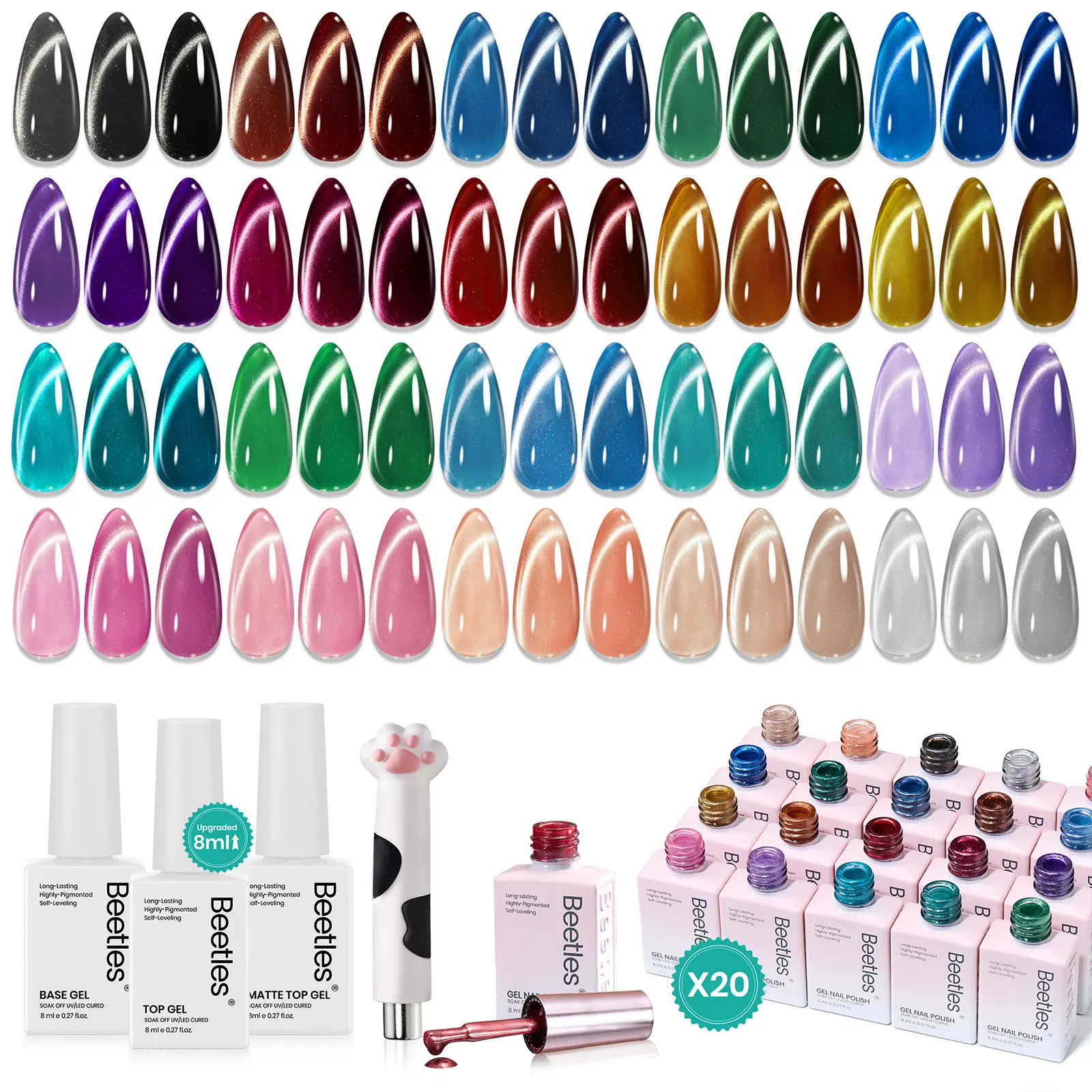 【Moonlit Nebula】- 20 Colors  24 Pcs