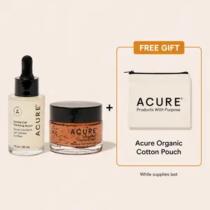 ACURE Zombie Cell Clarifying Duo – Zombie Serum & Mask with Milk Thistle & Niacinamide