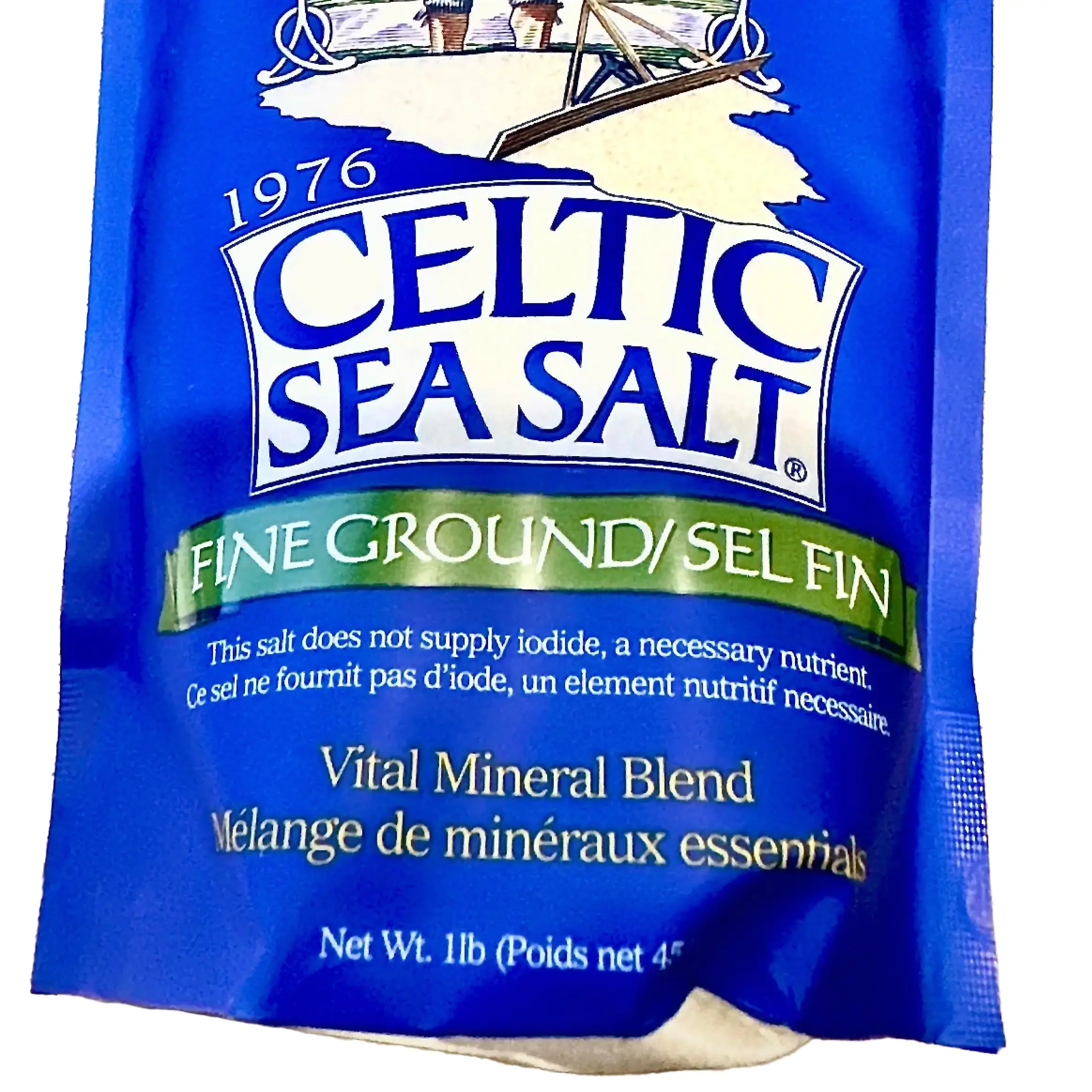 Celtic Sea Salt Organic Non GMO Kosher Gluten Free saltwater
