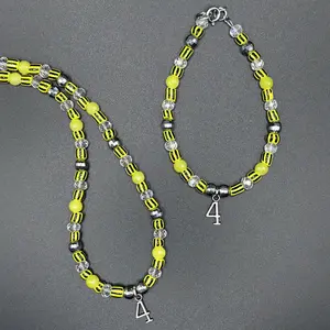 Lando Blob Set – Fun Lando Norris-Inspired Jewelry Set for F1 Fans