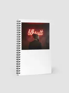 Blksuit "Neon Nites" Spiral Notebook