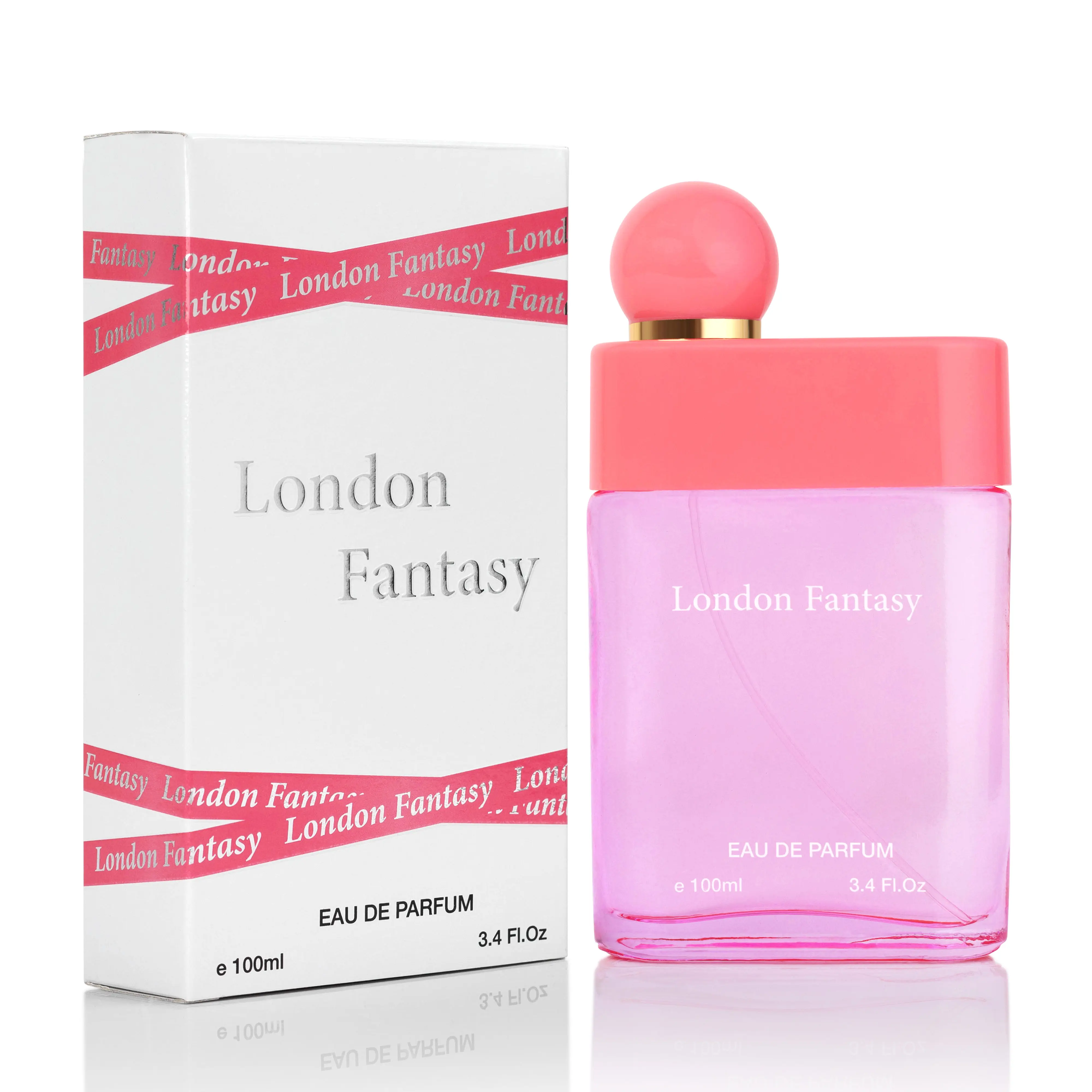 Urban Collection London Fantasy Eau De Parfum for Women, Long-Lasting Floral Scent with Jasmine & Violet Notes, Perfume Spray, 100ml, Floral Scents Perfume, Signature Scent
