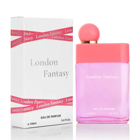 Urban Collection Women's London Fantasy Eau De Parfum (EDP) - 100ml Spray, Long-Lasting Jasmine-Violet Elegant Floral Fragrance, EDP Fragranced Perfume, Irritant-Free, All Skin Types, Charming Gift for Adults