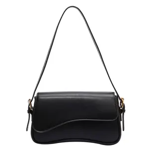 Shoulder Bag for Women Y2K Trendy Purse Vegan Leather Hobo Handbags Clutch Saddle Bag with 2 Removable Strap