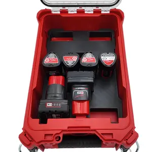 Packout Insert for M12 mixed batteries and Milwaukee Compact Organizer